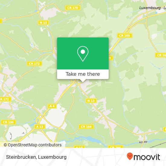 Steinbrucken map