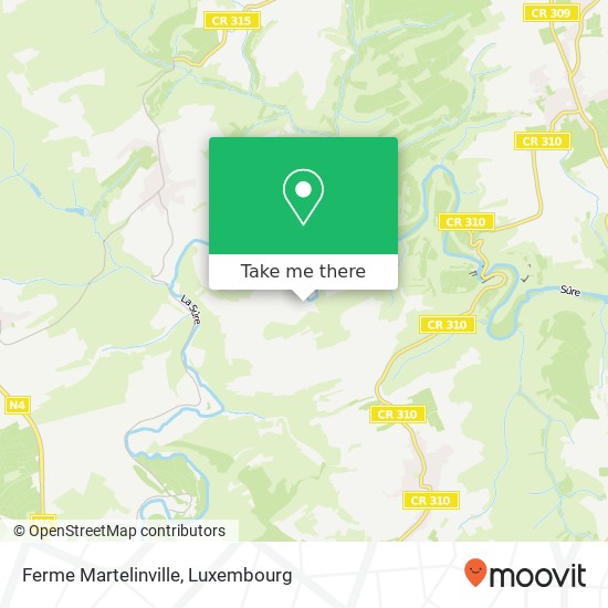 Ferme Martelinville map