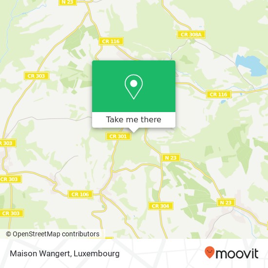 Maison Wangert map
