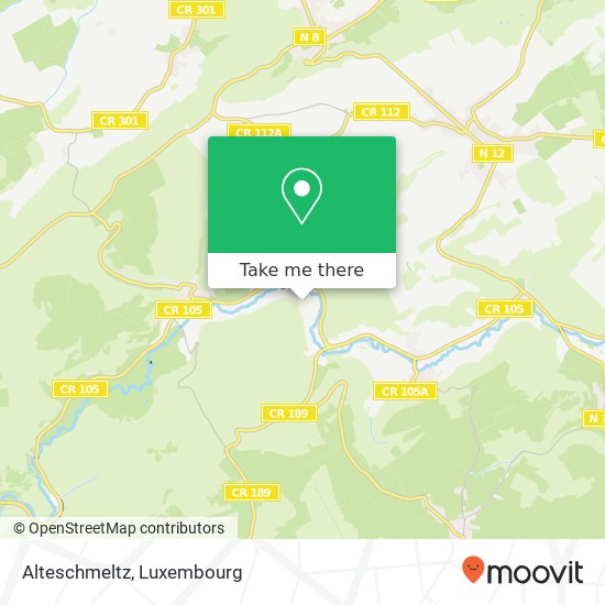 Alteschmeltz map