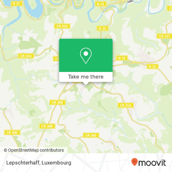 Lepschterhaff map