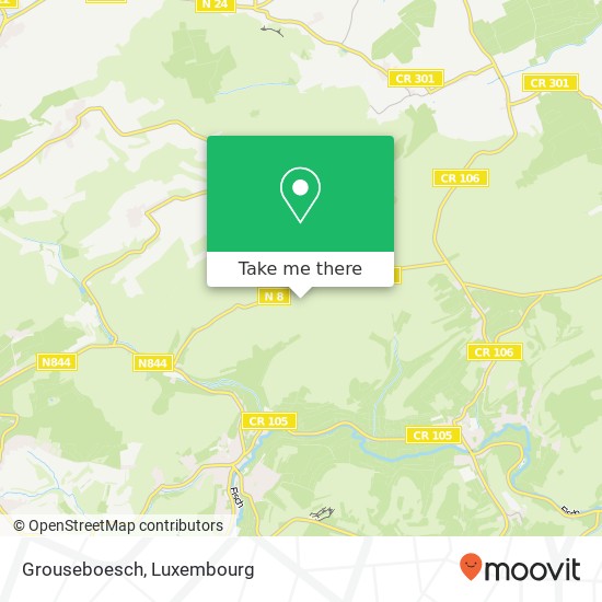 Grouseboesch map