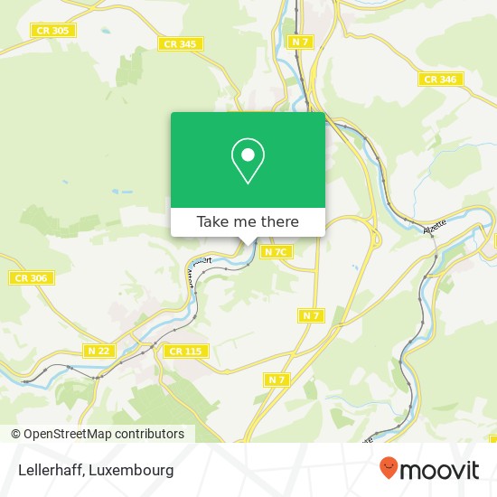 Lellerhaff map