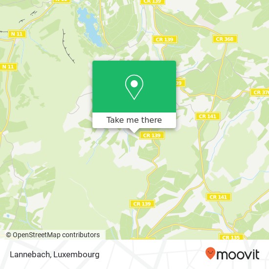 Lannebach map