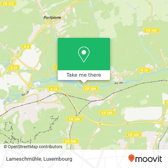 Lameschmühle map