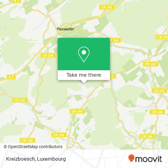 Kreizboesch map