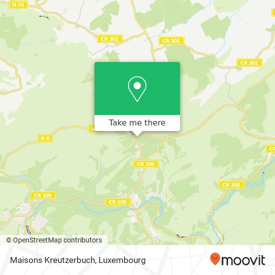 Maisons Kreutzerbuch map