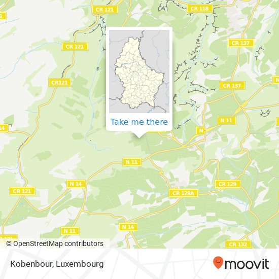 Kobenbour map