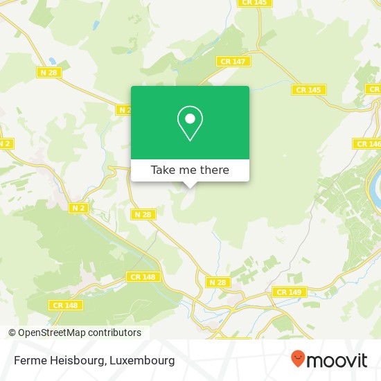 Ferme Heisbourg Karte