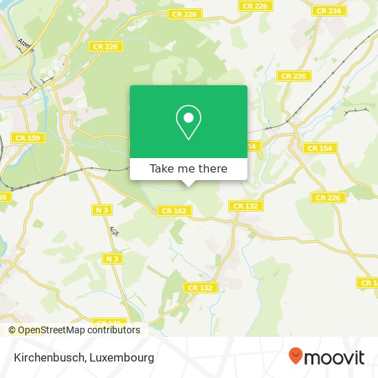 Kirchenbusch map