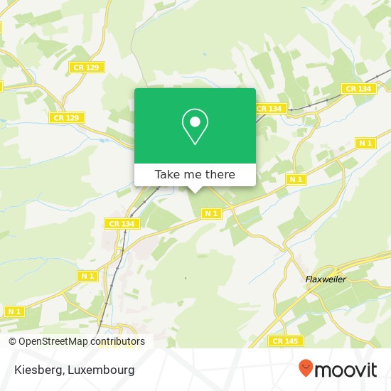 Kiesberg map