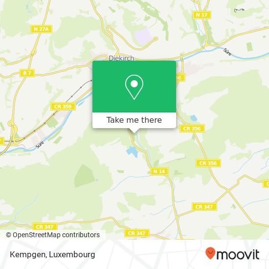 Kempgen map
