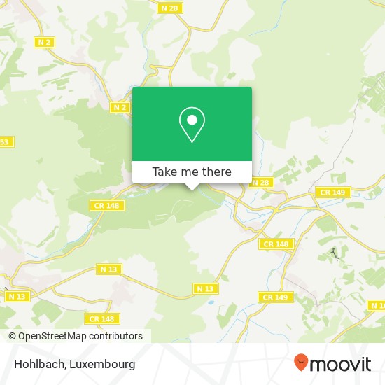 Hohlbach Karte