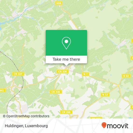 Huldingen map