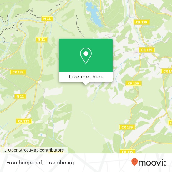Fromburgerhof map