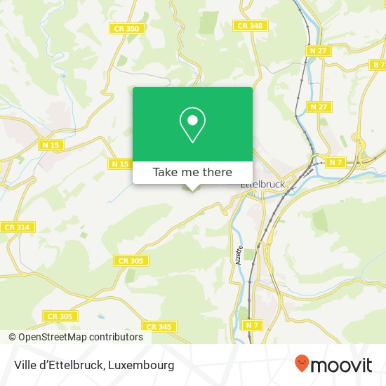 Ville d’Ettelbruck map