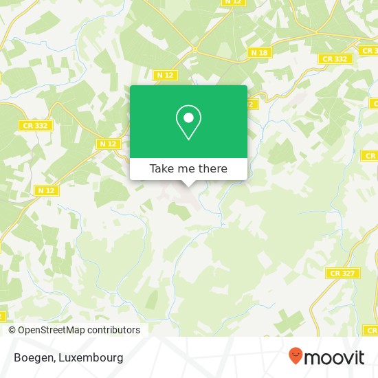Boegen map