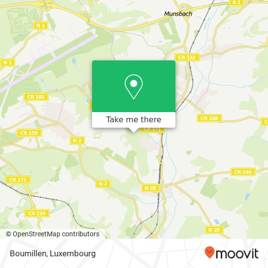 Boumillen map