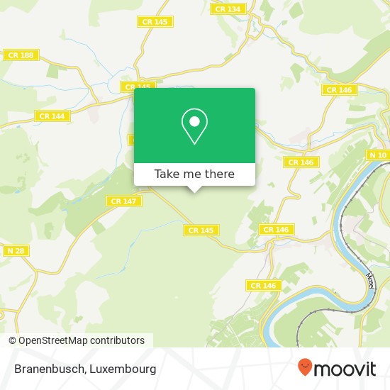 Branenbusch map