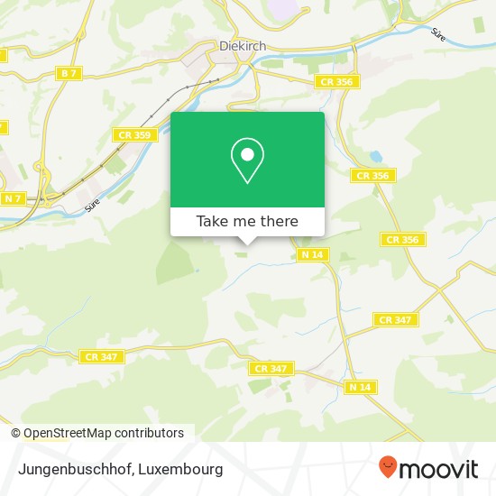 Jungenbuschhof map