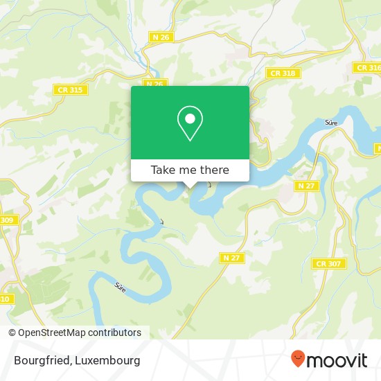 Bourgfried map