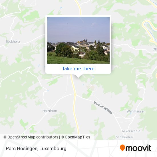 Parc Hosingen map