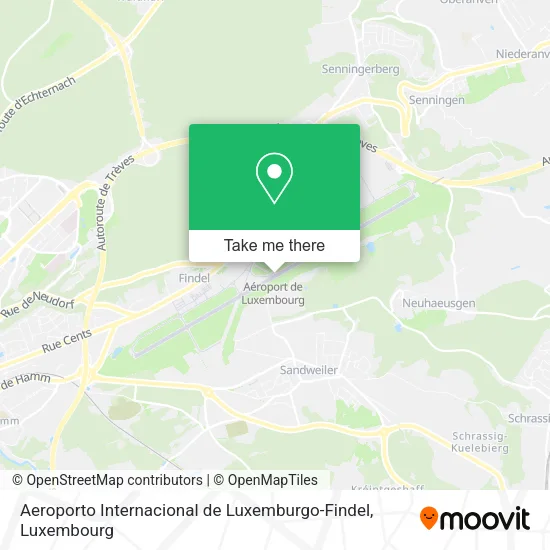 Aeroporto Internacional de Luxemburgo-Findel map