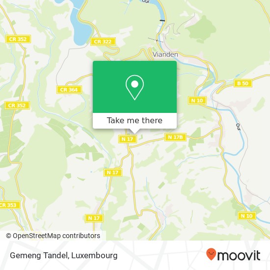 Gemeng Tandel map