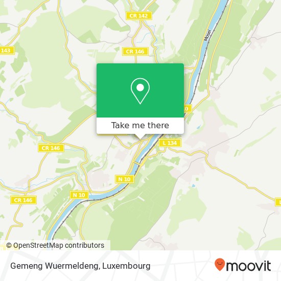 Gemeng Wuermeldeng map