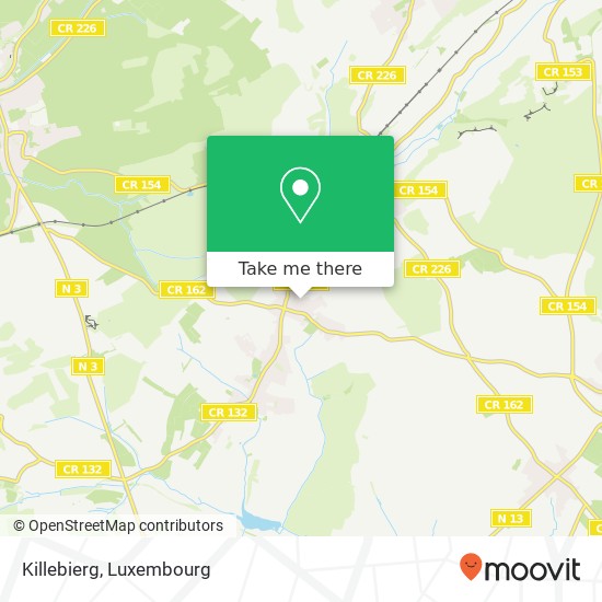 Killebierg map