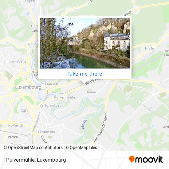 Pulvermühle map