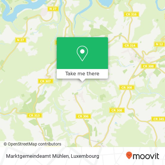 Marktgemeindeamt Mühlen map