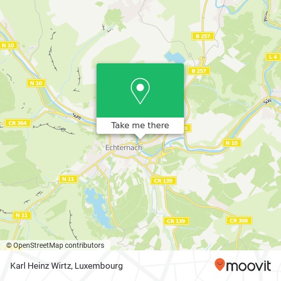 Karl Heinz Wirtz map