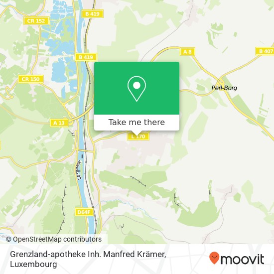 Grenzland-apotheke Inh. Manfred Krämer map