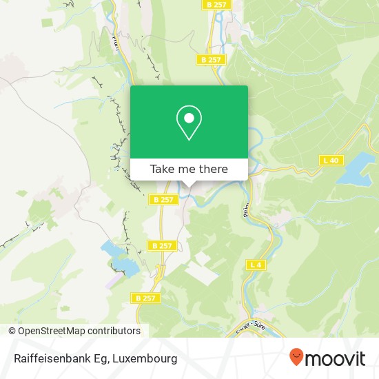 Raiffeisenbank Eg map