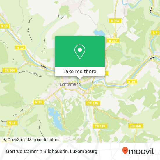 Gertrud Cammin Bildhauerin map