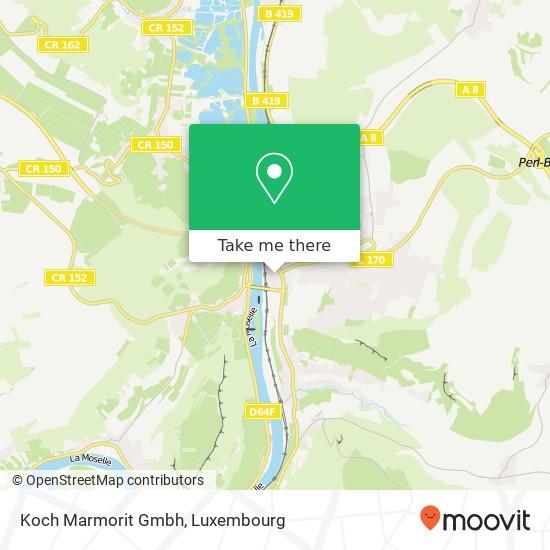 Koch Marmorit Gmbh map