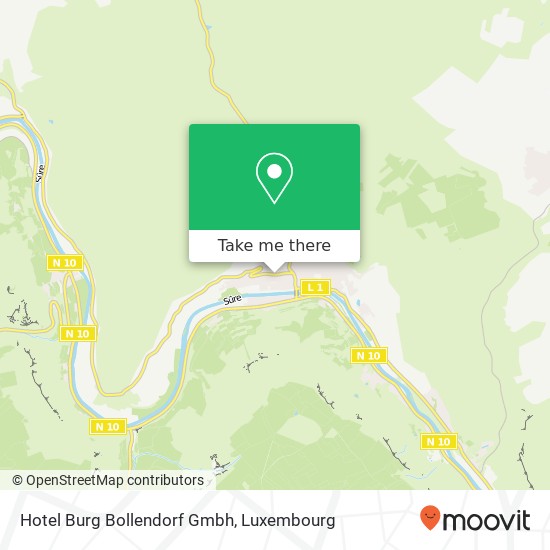 Hotel Burg Bollendorf Gmbh map