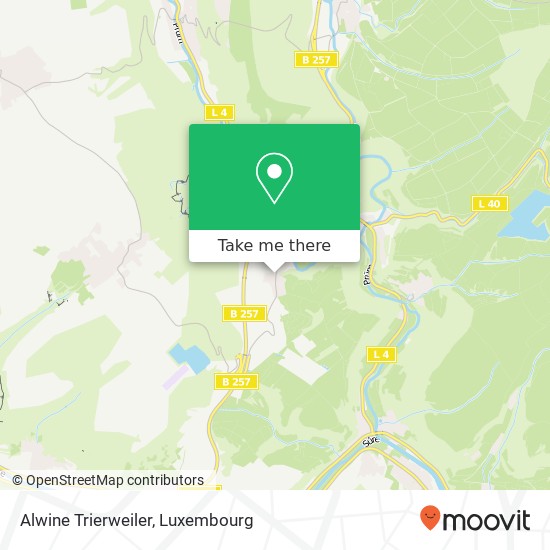 Alwine Trierweiler map