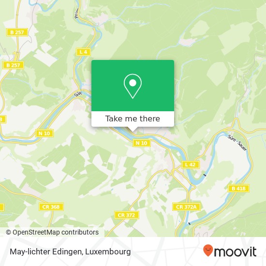 May-lichter Edingen map