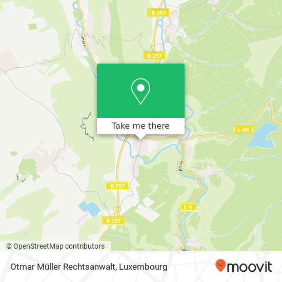 Otmar Müller Rechtsanwalt map
