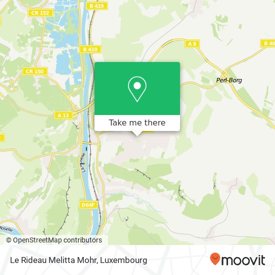 Le Rideau Melitta Mohr map