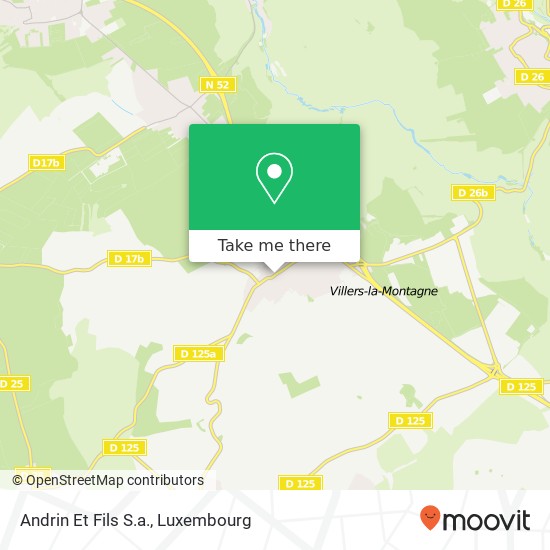 Andrin Et Fils S.a. map