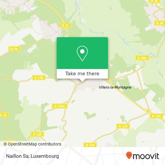 Naillon Sa map
