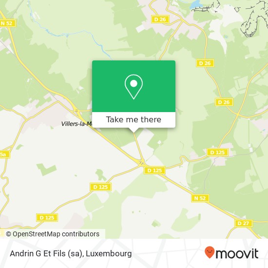 Andrin G Et Fils (sa) map