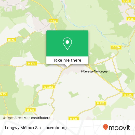 Longwy Métaux S.a. map