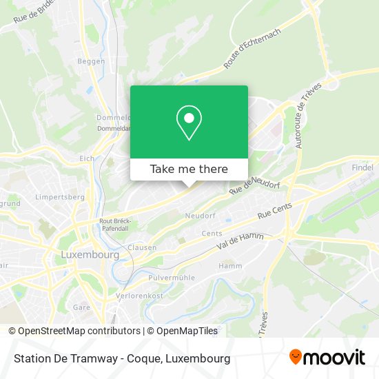 Station De Tramway - Coque map