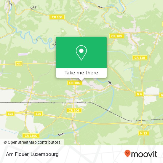 Am Flouer map