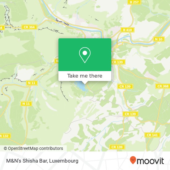 M&N's Shisha Bar map