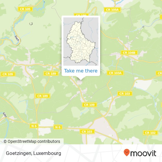 Goetzingen map